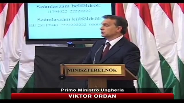 Disastro ambientale Ungheria, Orban: responsabili pagheranno