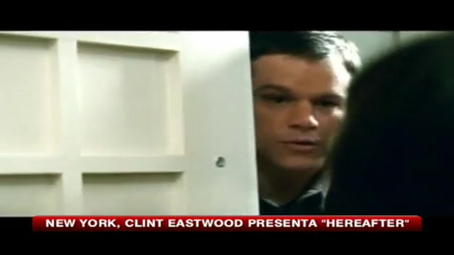 New York, Clint Eastwood presenta Hereafter