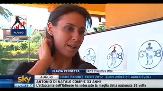 Tennista, intervista a Flavia Pennetta