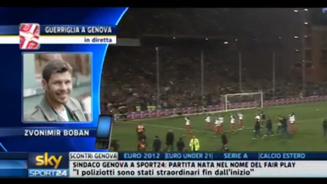 Guerriglia a Genova, parla Zvonimir Boban