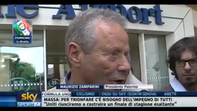 Palermo: Zamparini invita a collaborare con gli arbitri