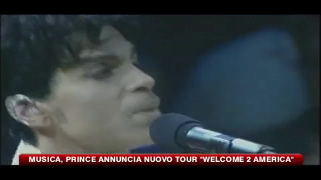 Musica, Prince annuncia nuovo tour Welcome 2 America