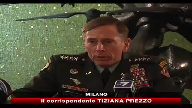 Petraeus: soldati italiani coraggiosi e preparati