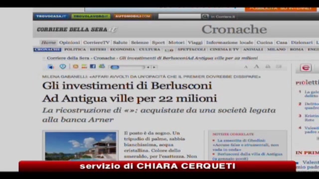 Gli investimenti di Berlusconi ad Antigua, ville per 22 mln