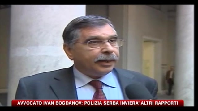 Avvocato Ivan Bogdanov: polizia serba invierà altri rapporti