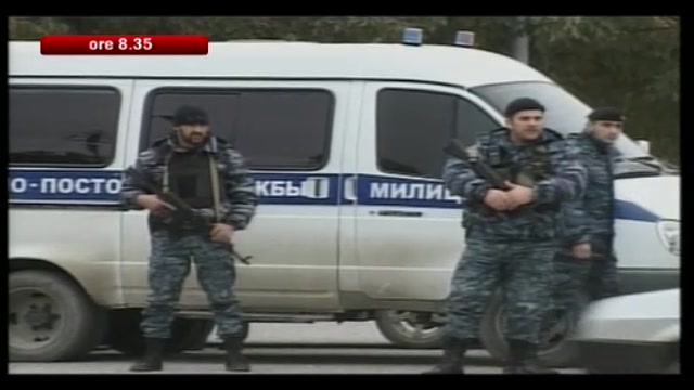 Grozny, guerriglieri entrano in Parlamento
