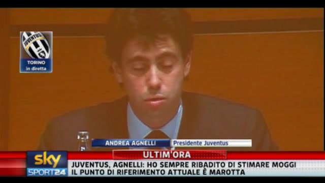 Agnelli parla all'Assemblea degli azionisti Juventus