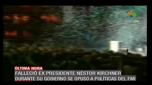 Morto l'ex Presidente argentino Nestor Kirchner