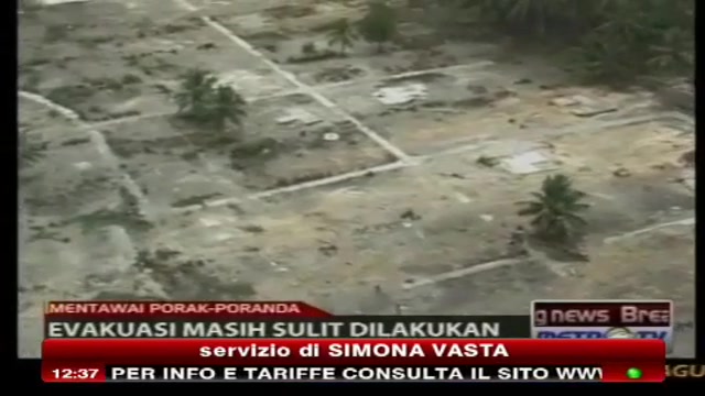 Indonesia, 343 le vittime e 338 i dispersi per lo tsunami