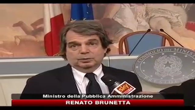 Brunetta: Continuate a chiedere beni e servizi pubblici di qualità