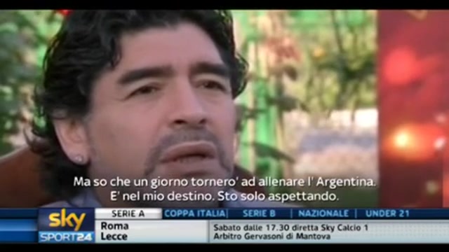 Intervista a Maradona: i miei 50 anni