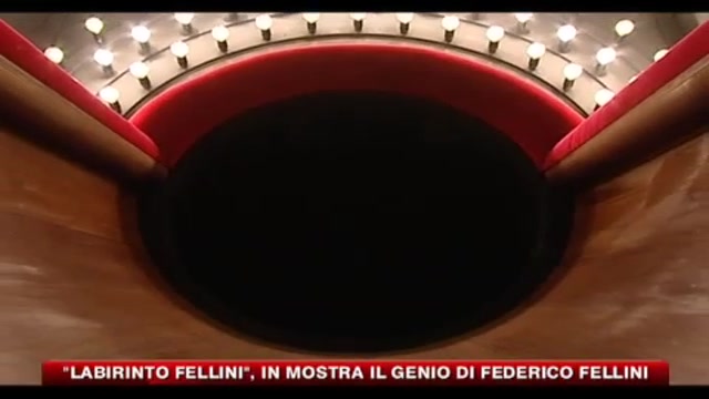 Labirinto Fellini, in mostra il genio di Federico Fellini