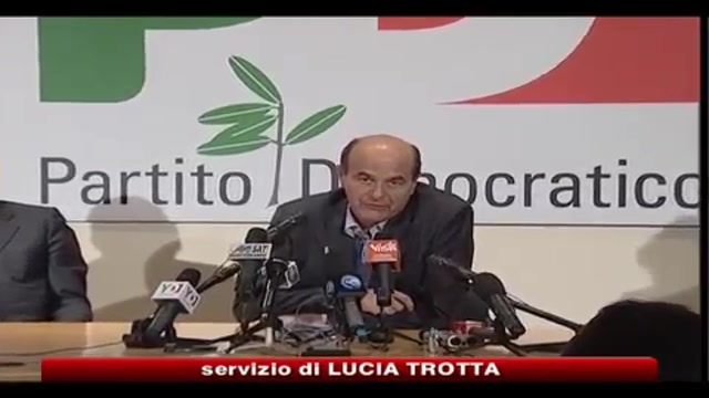 Berlusconi, Bersani: paurosa regressione morale