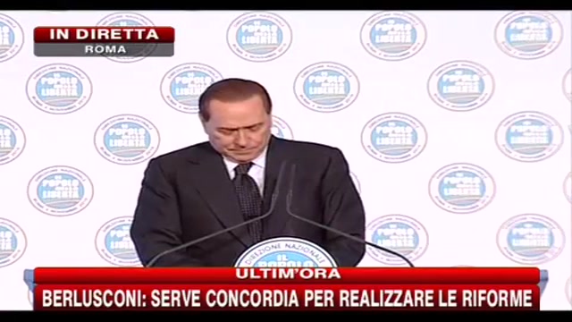 11 - Berlusconi: noi siamo pronti ad andare subito alle urne