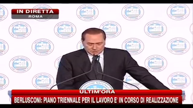 6 -Berlusconi: non toccheremo i risparmi delle famiglie