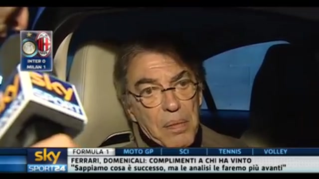 Derby Inter-Milan, parla Moratti