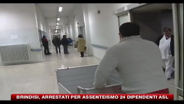 Brindisi, arrestati per assenteismo 24 dipendenti asl