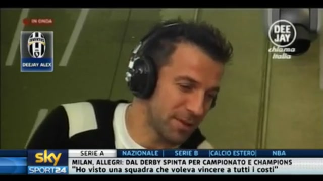 Juventus, Deejay Alex Del Piero