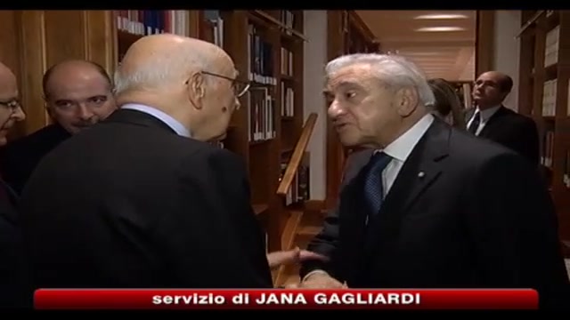 Napolitano: spero politica non perturbata fino a 2013