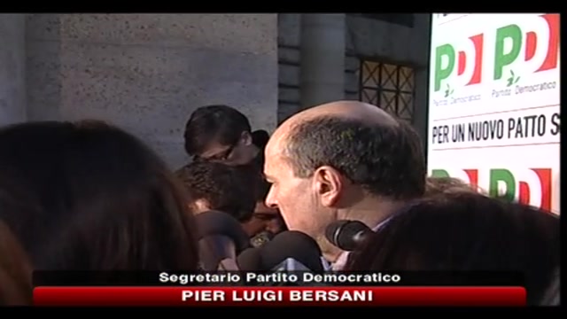 Bersani: è una crisi conclamata da mesi