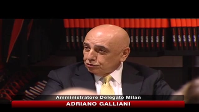 Galliani: per ora non parlo di Balotelli, ma c'è tempo