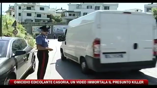 Omicidio edicolante Casoria, un video immortala il presunto killer