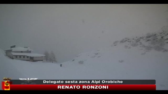 Valanga nel bergamasco, parla Renato Ronzoni del soccorso alpino