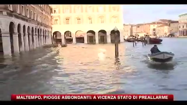 Maltempo, piogge abbondanti: a Vicenza stato di preallarme