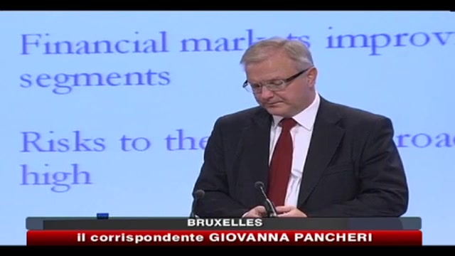 UE, Rehn: in Italia necessarie misure di controllo per i conti pubblici