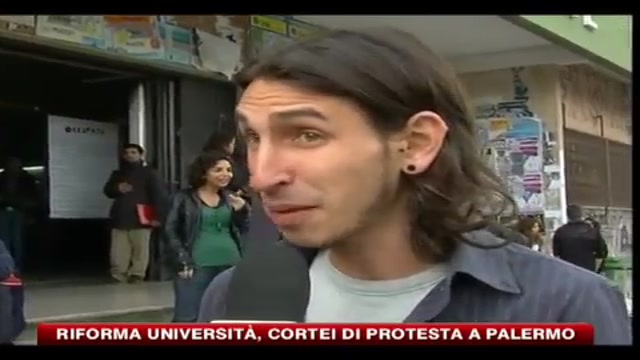 Riforma università, cortei di protesta a Palermo