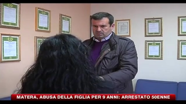 Matera, abusa della figlia per 9 anni: arrestato 50enne