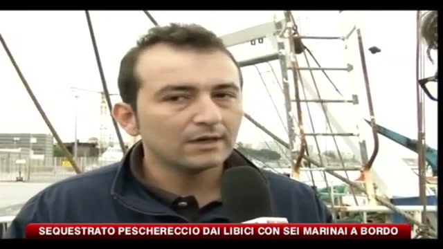 Sequestrato un peschereccio dai libici con sei marinai a bordo