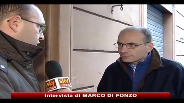 Enrico Letta a SkyTG24: diffidiamo il PDL da attacchi al Quirinale