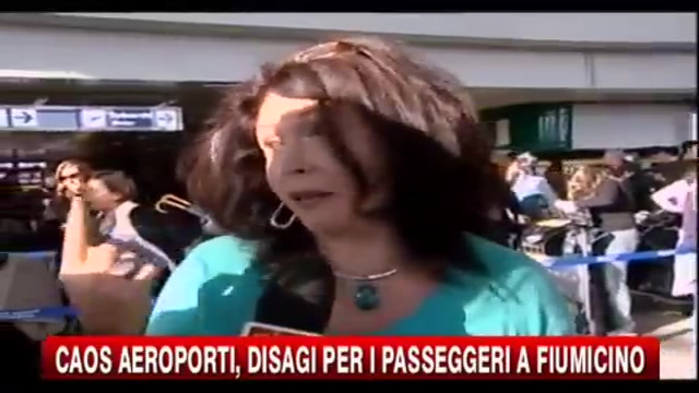 Caos Aeroporti, disagi per i passeggeri a Fiumicino