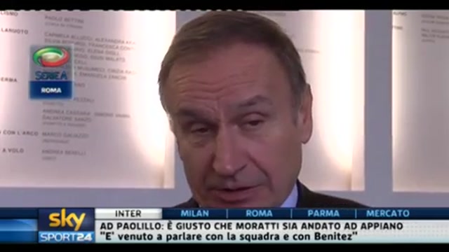 Serie A, intervista a Gianni Petrucci, presidente Coni