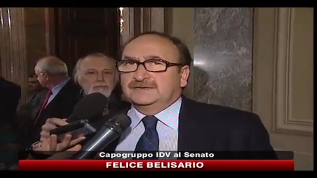 Belisario: Berlusconi è venuto a dire sciocchezze e bugie