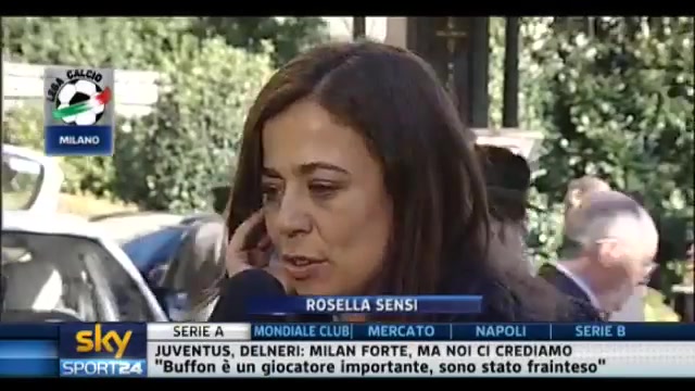 Roma, parla Rosella Sensi