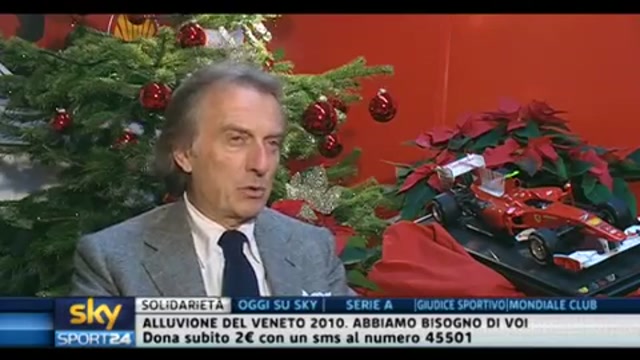 Ferrari, parla il presidente Montezemolo