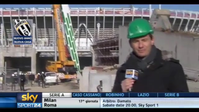 In costruzione il nuovo stadio della Juventus