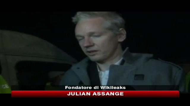 Wikileaks, Assange: temo l'estradizione negli USA