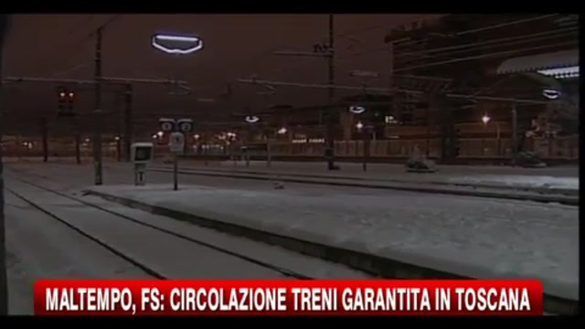 Neve in Toscana, in collegamento il presidente della regione Enrico Rossi