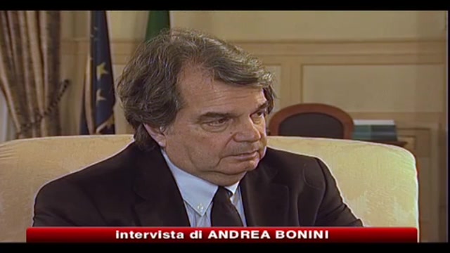 Renato Brunetta intervistato a SkyTG24