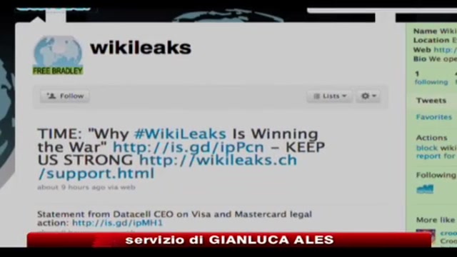 Wikileaks nuove rivelazioni sull' Italia