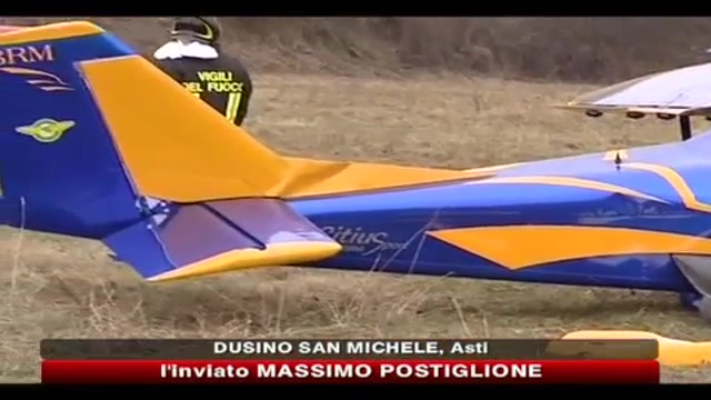 Cade un aereo ultraleggero vicino Asti, due vittime