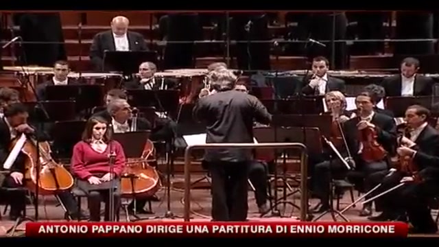 Antonio Pappano dirige una partitura di Ennio Morricone