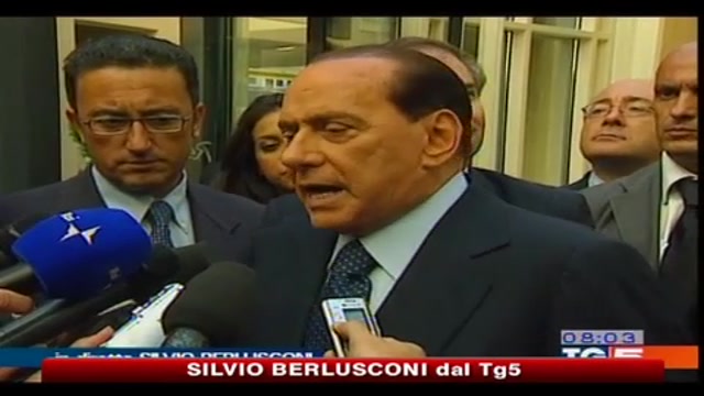 Berlusconi: bisogna evitare elezioni anticipate