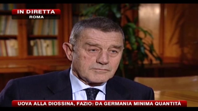 Diossina, interviene il Ministro Fazio