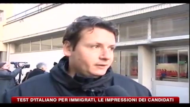 Test d'italiano per immigrati, le impressioni dei candidati