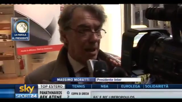 Massimo Moratti commenta la vittoria sofferta