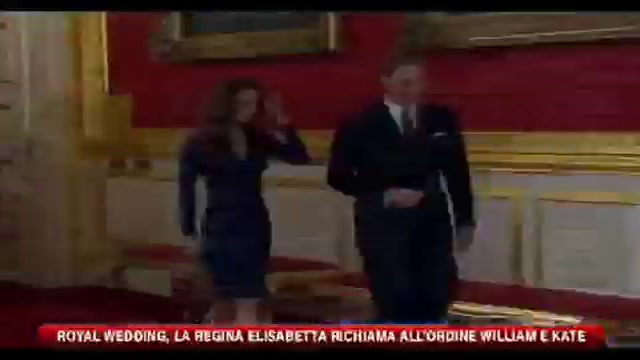 Royal Wedding, la regina Elisabetta richiama all'ordine William e Kate
